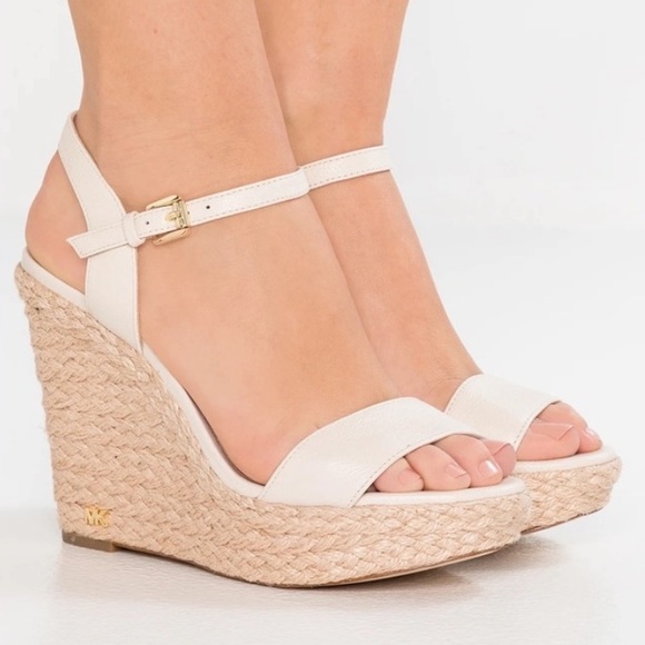 MICHAEL Michael Kors Shoes - Michael Kors Jill Espadrille Platform Wedges